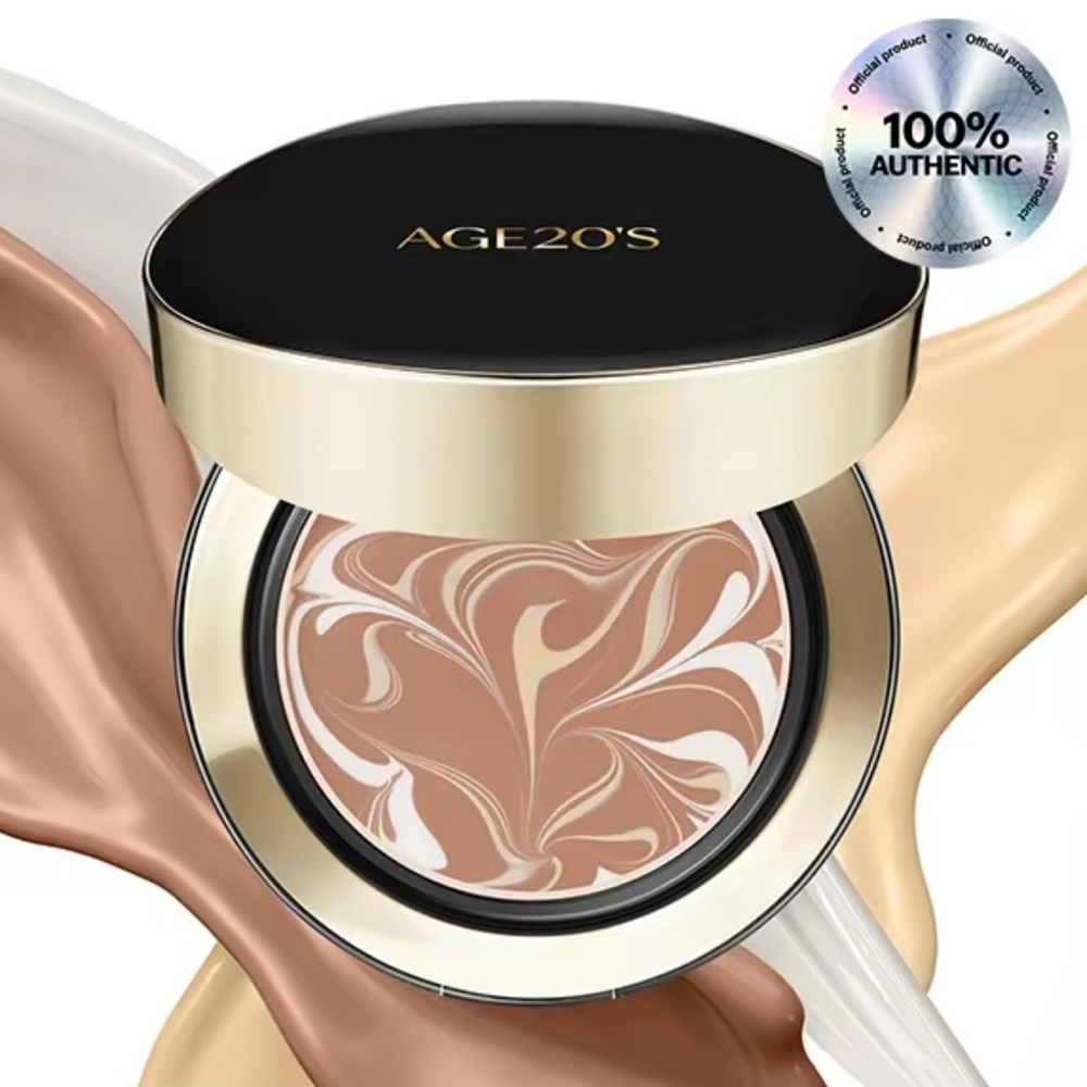 AGE20 Essence Pact SPF 50+ 27C Honey| Korean Cushion Foundation Tinted Sunscreen